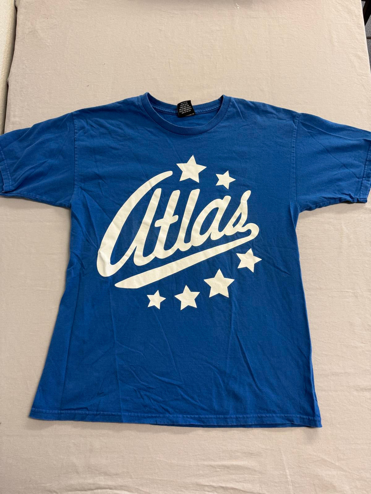 Atlas Skateboarding T-shirt Big Hit San Mateo Skate Shop L