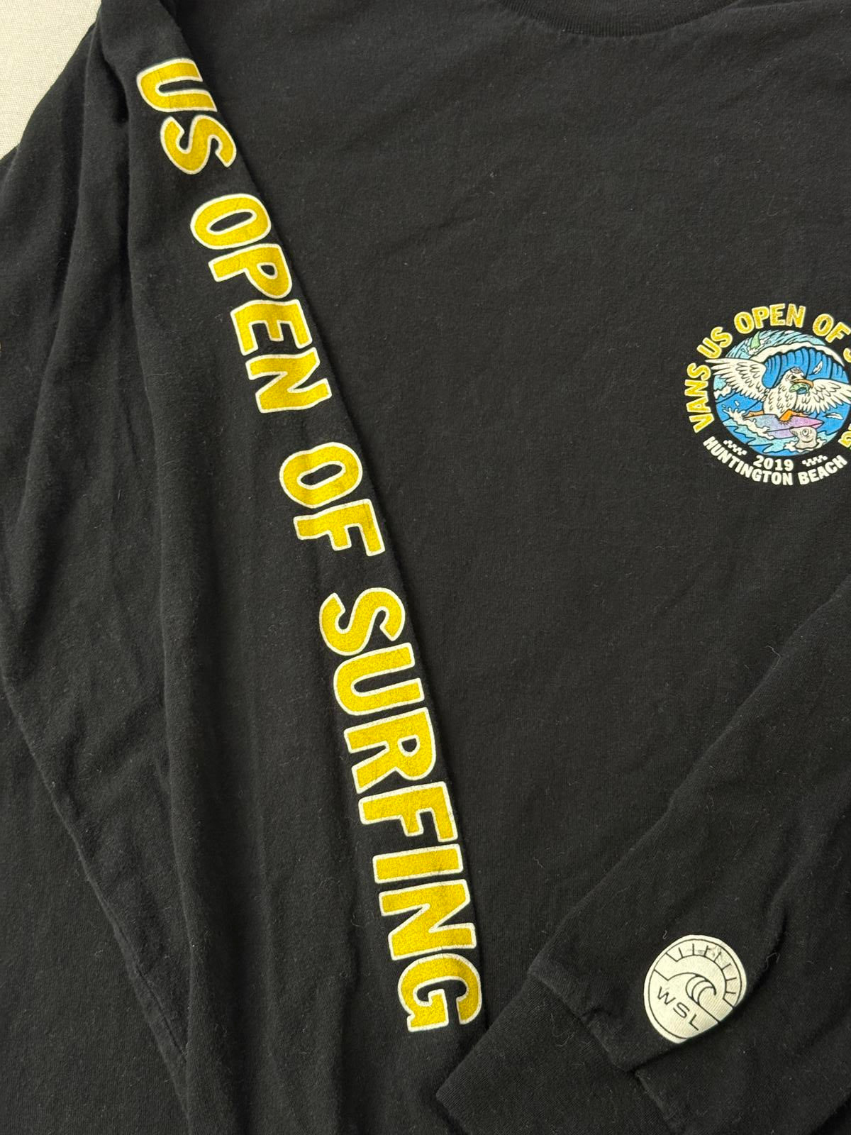 Vans US Open of Surfing LS T-shirt Huntington Beach 2019 -M