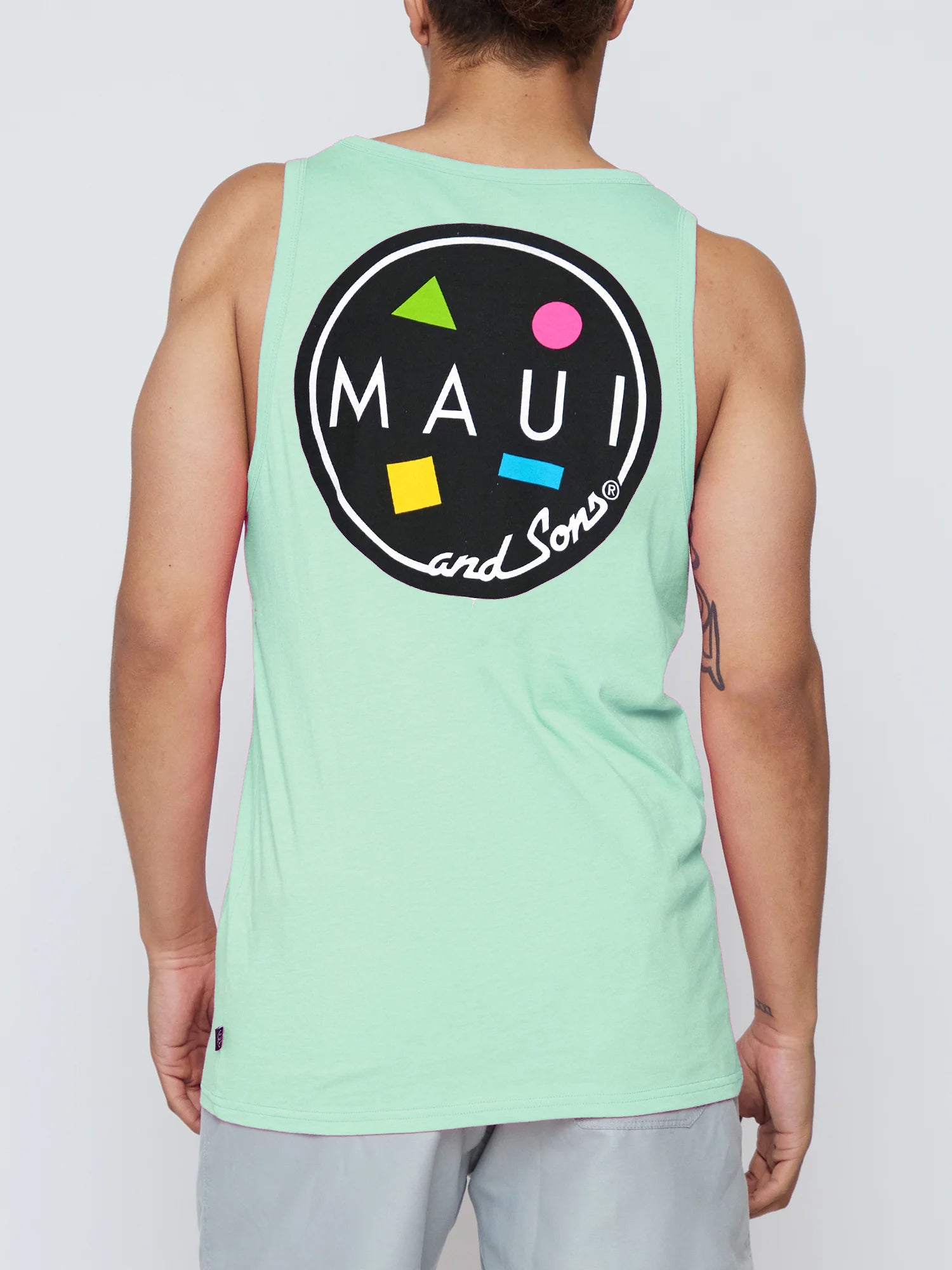 Maui and Sons Classic Cookie Logo Tank Top