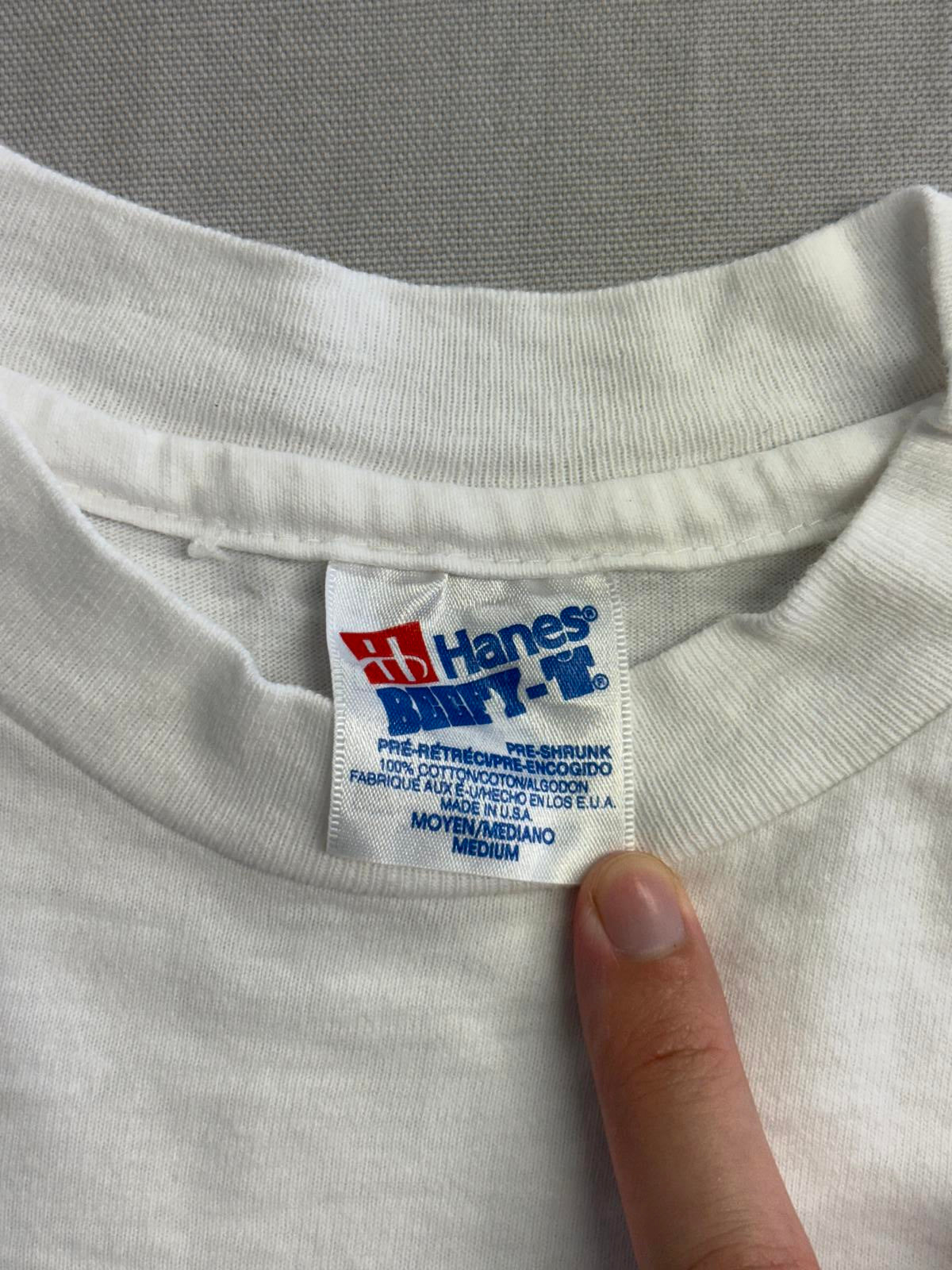 Vintage 90s T&C Surf T-shirt Town Country Balance Yin Yang