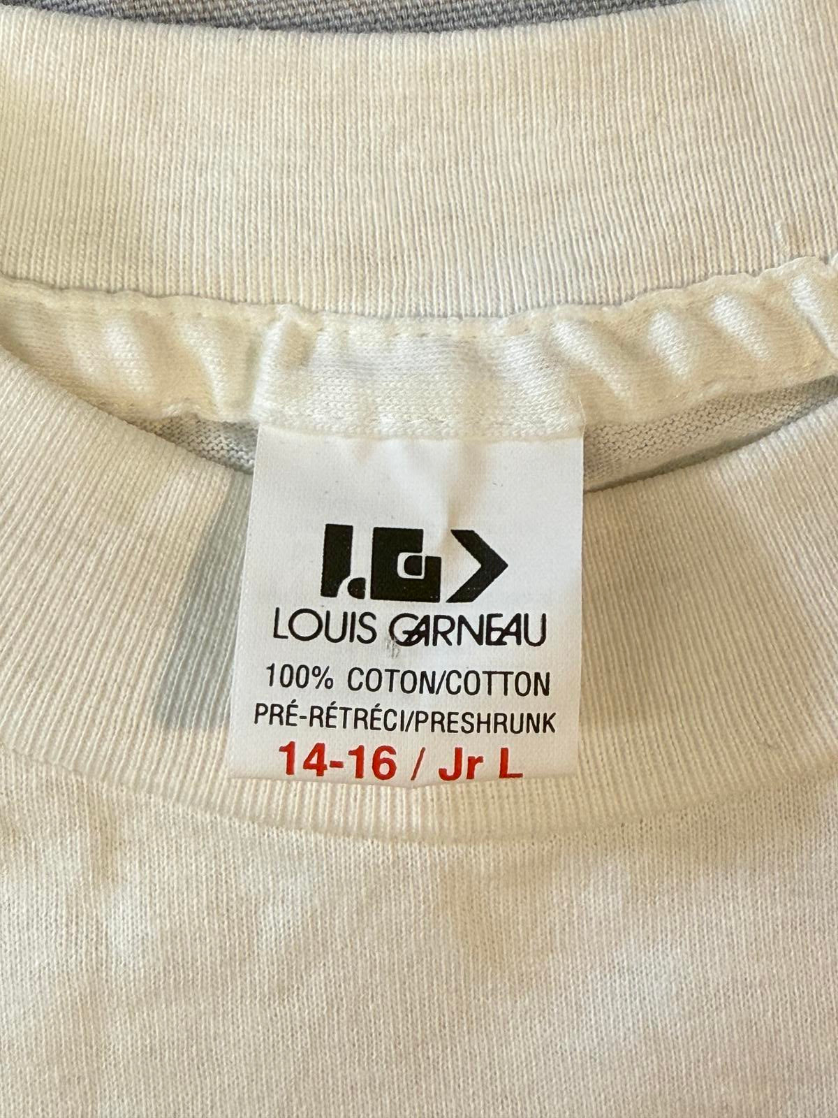 VTG Tandem Surfing T-shirt Louis Garneau Art Tee Jr L