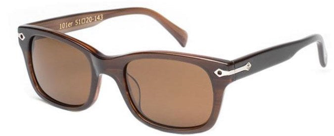Tres Noir The 101er Smoke Lens Sunglasses