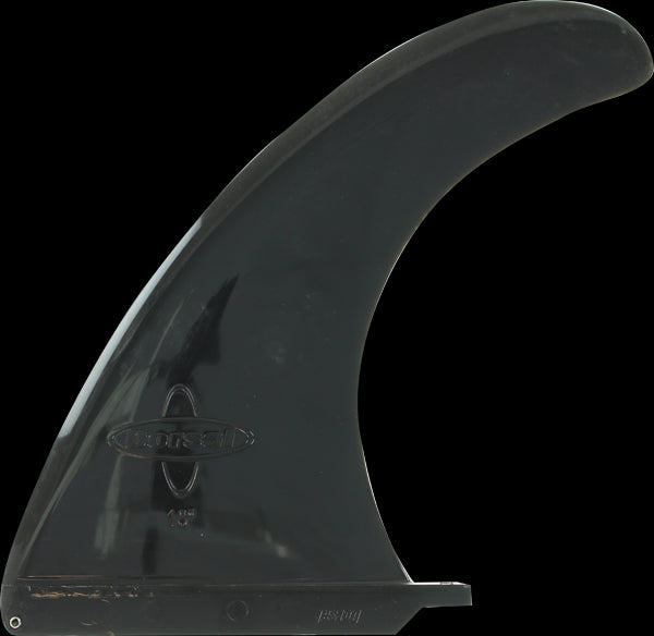Dorsal Fin Co 7, 8, 9, and 10 inch Black Longboard Fin