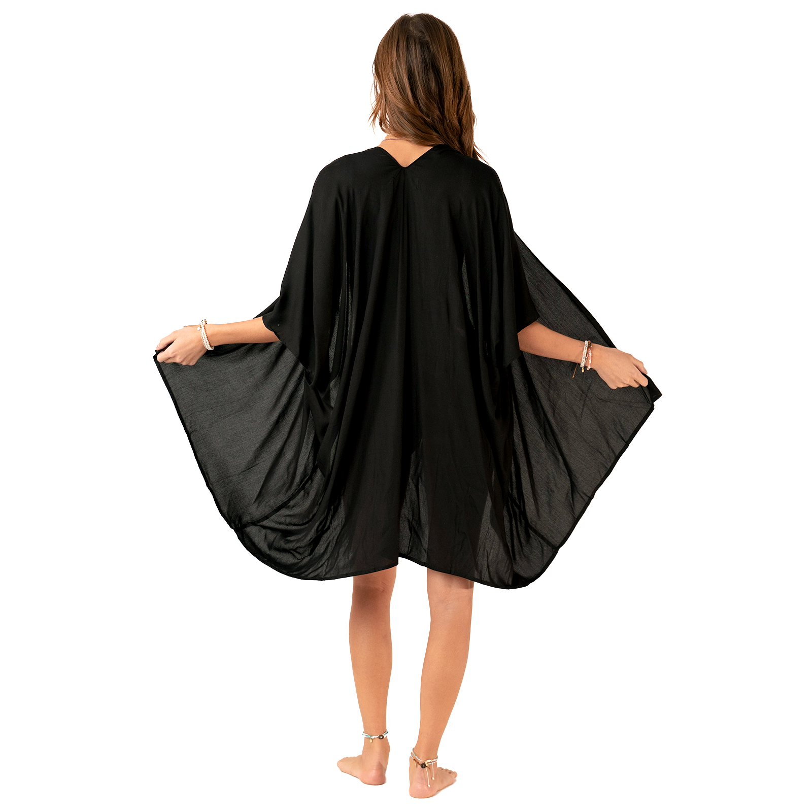 Black Kimono Cover Up