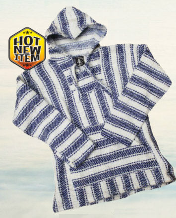 Baja Billy Mexican Baja Hoodie Ponchos - Made in Mexico