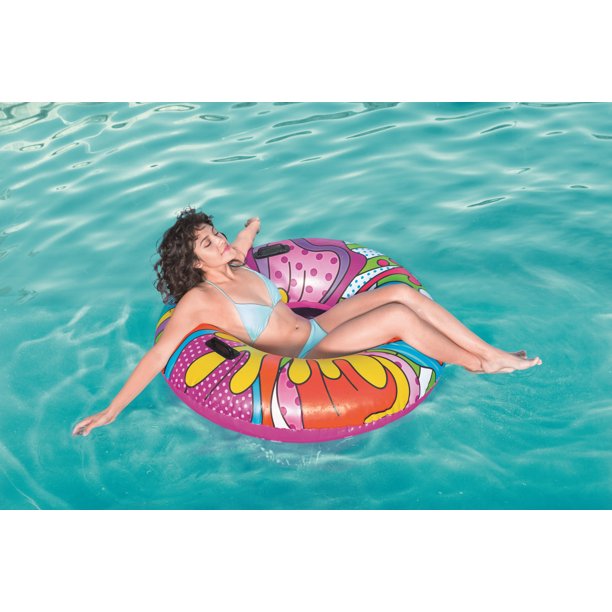 Pink Swim Ring Tube - H2oGo Pop Swim Tube