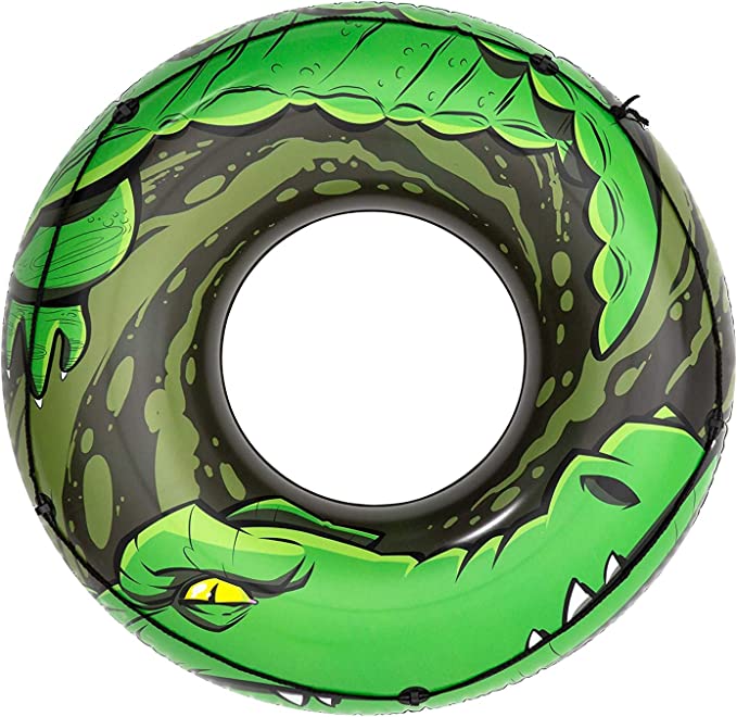 River Gator Swim Tube Ring - H2oGo Watermelon Lounge