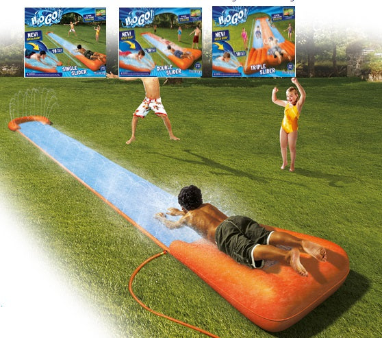 Best Way Backyard Water Slide: Single, Double, Triple Slider