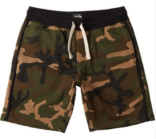 Billabong All Day Sweat Shorts - Camo Color