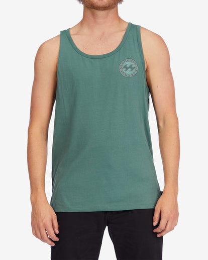 Billabong Mens Tank Top- Crayon Wave