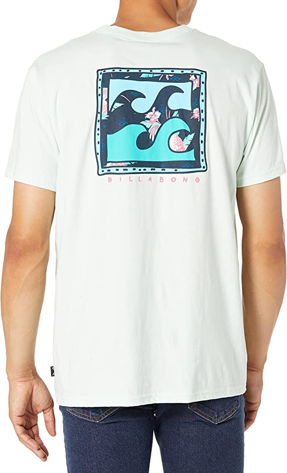 Billabong Mens T-shirt - Crayon Wave