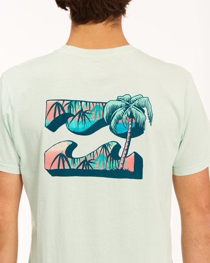 Billabong Mens T-shirt - Crayon Wave