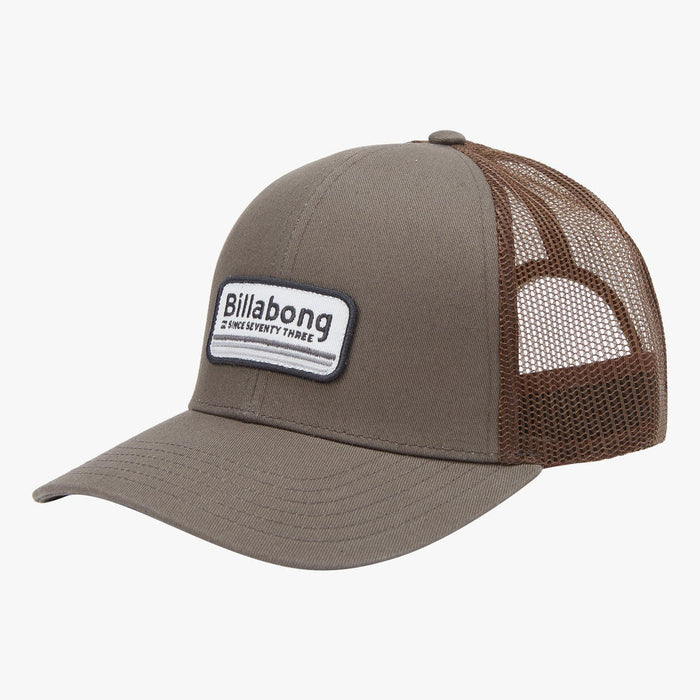 Billabong Mens Walled Trucker Patch Hat