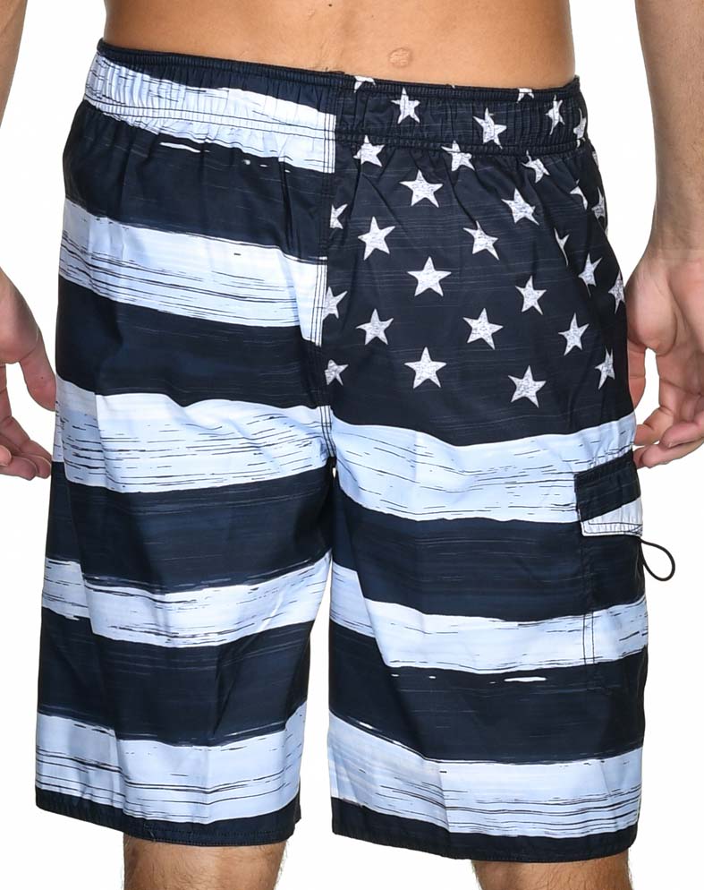 US Apparel Old Glory American Flag Boardshorts