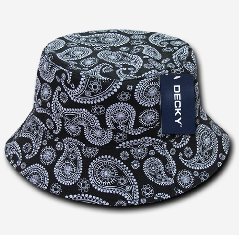 Decky Paisley Bucket Hat