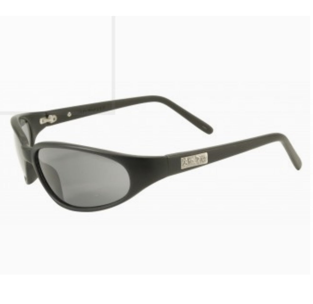 black flys goggles Black Flys Micro Fly Matte Black/Smoke-Polarized Sunglasses