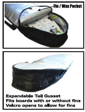 Block Surf Fish / Funboard Board Cover Day Board Bag