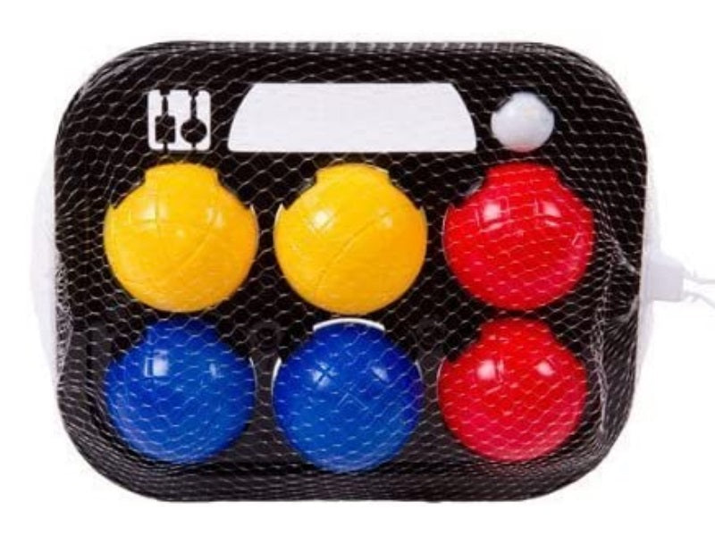 Pacific Sports Bocce Ball Set - 3 to 6 Player Bocce Balls Set with Case