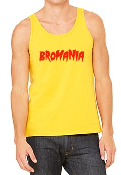 BORD Apparel Bro Mania Tank Top Red & Yellow