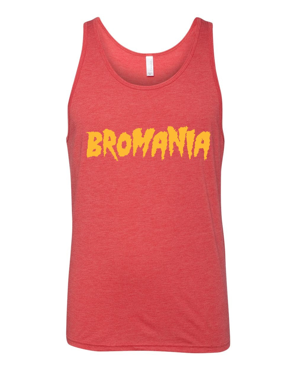 BORD Apparel Bro Mania Tank Top Red & Yellow