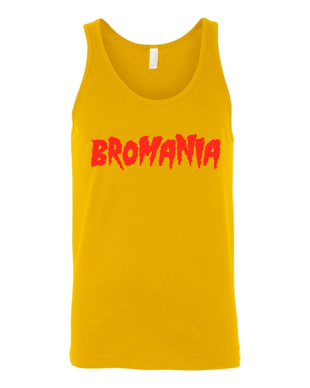 BORD Apparel Bro Mania Tank Top Red & Yellow