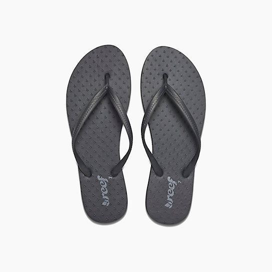 Reef Chakras Black & Blush Flip Flops