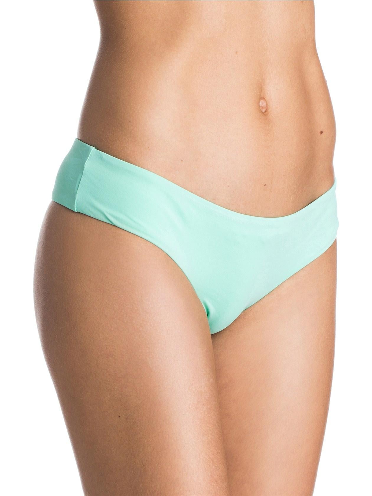 Roxy Cheeky Mini Sea Green Cheeky Bikini Bottom