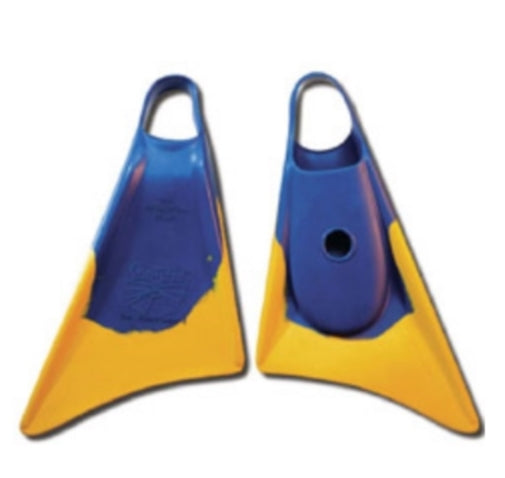 Churchill Fins Makapuu Blue/Yellow Swim Fins