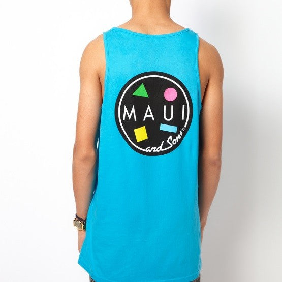 Maui and Sons Classic Cookie Logo Tank Top