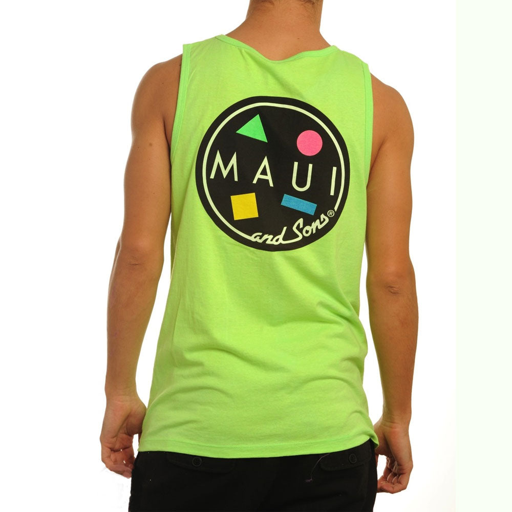 Maui and Sons Classic Cookie Logo Tank Top