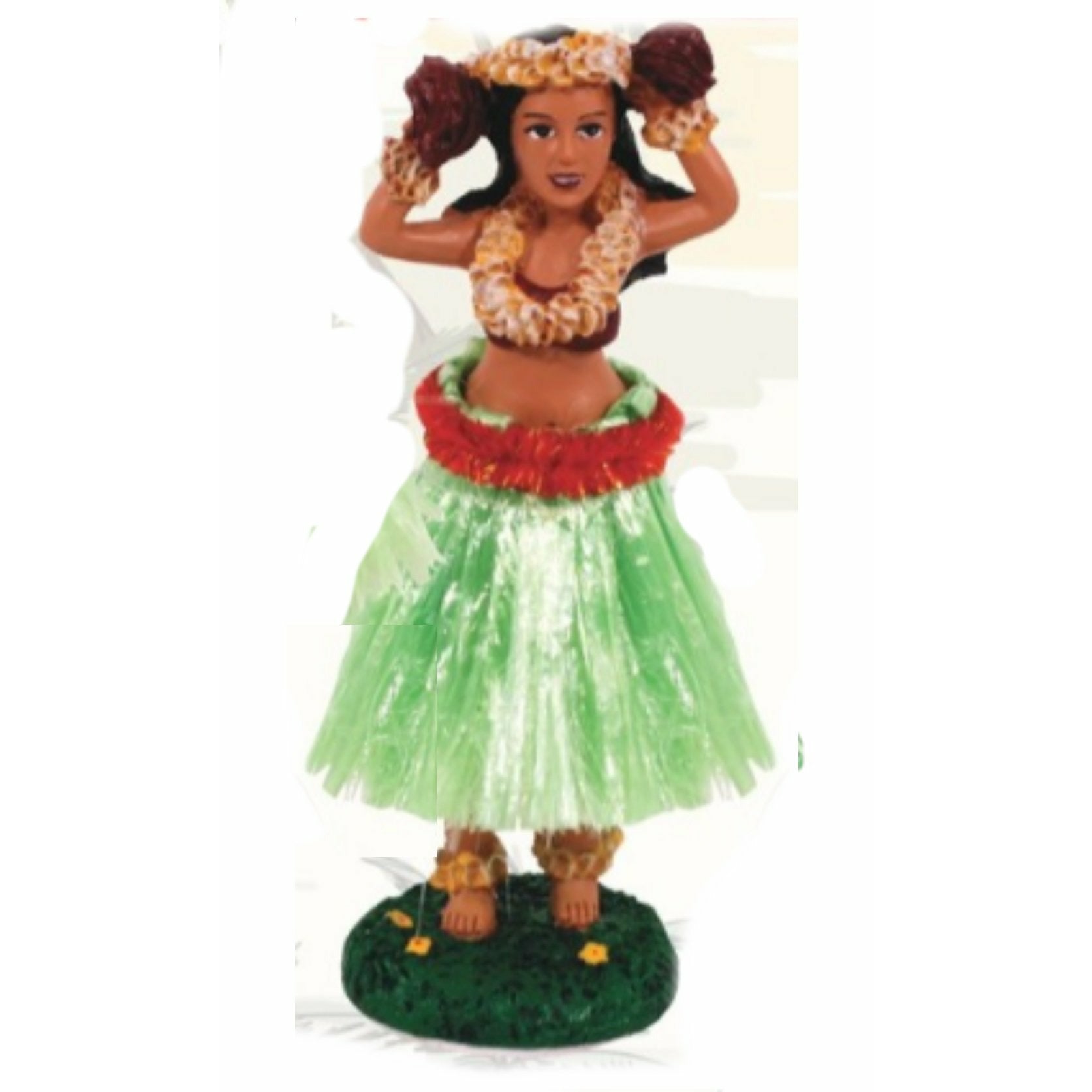 Wet 6.5 inch Car Dashboard Hula Girl