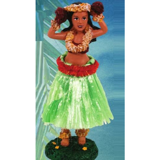 Wet 6.5 inch Car Dashboard Hula Girl