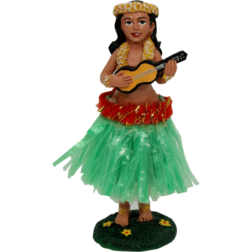 Wet 4 inch and 6.5 inches Car Dashboard Hula Girl Dancer