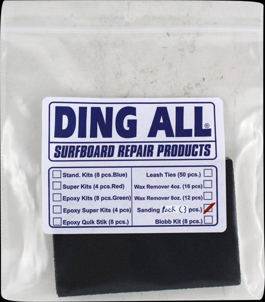Ding All sandpaper assortment -3 pack