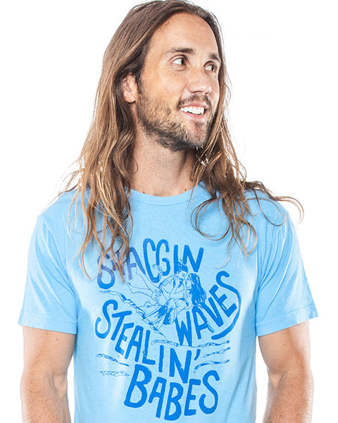 Duvin Snaggin Waves and Babes T-shirt