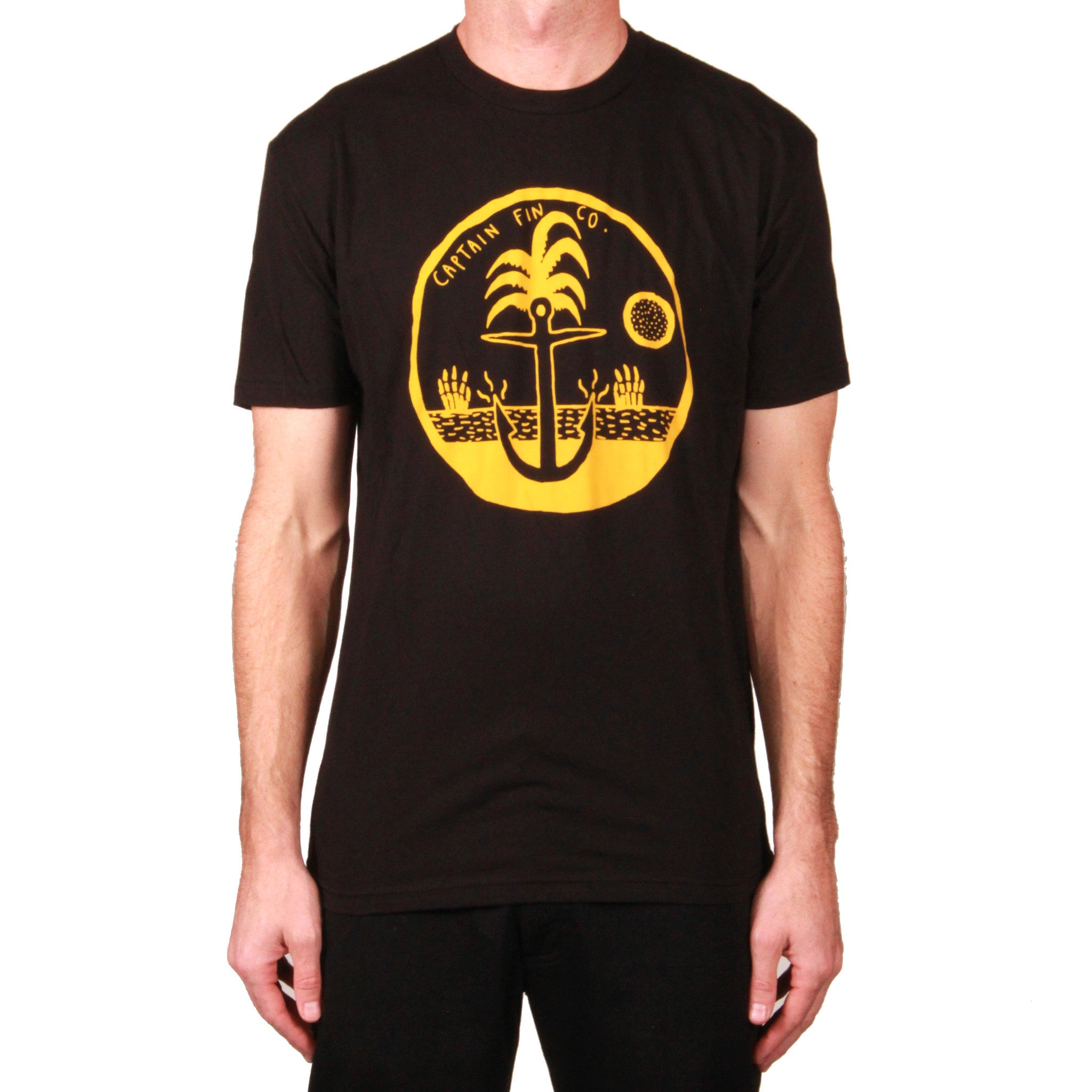 Captain Fin Co Graveyard Black T-shirt