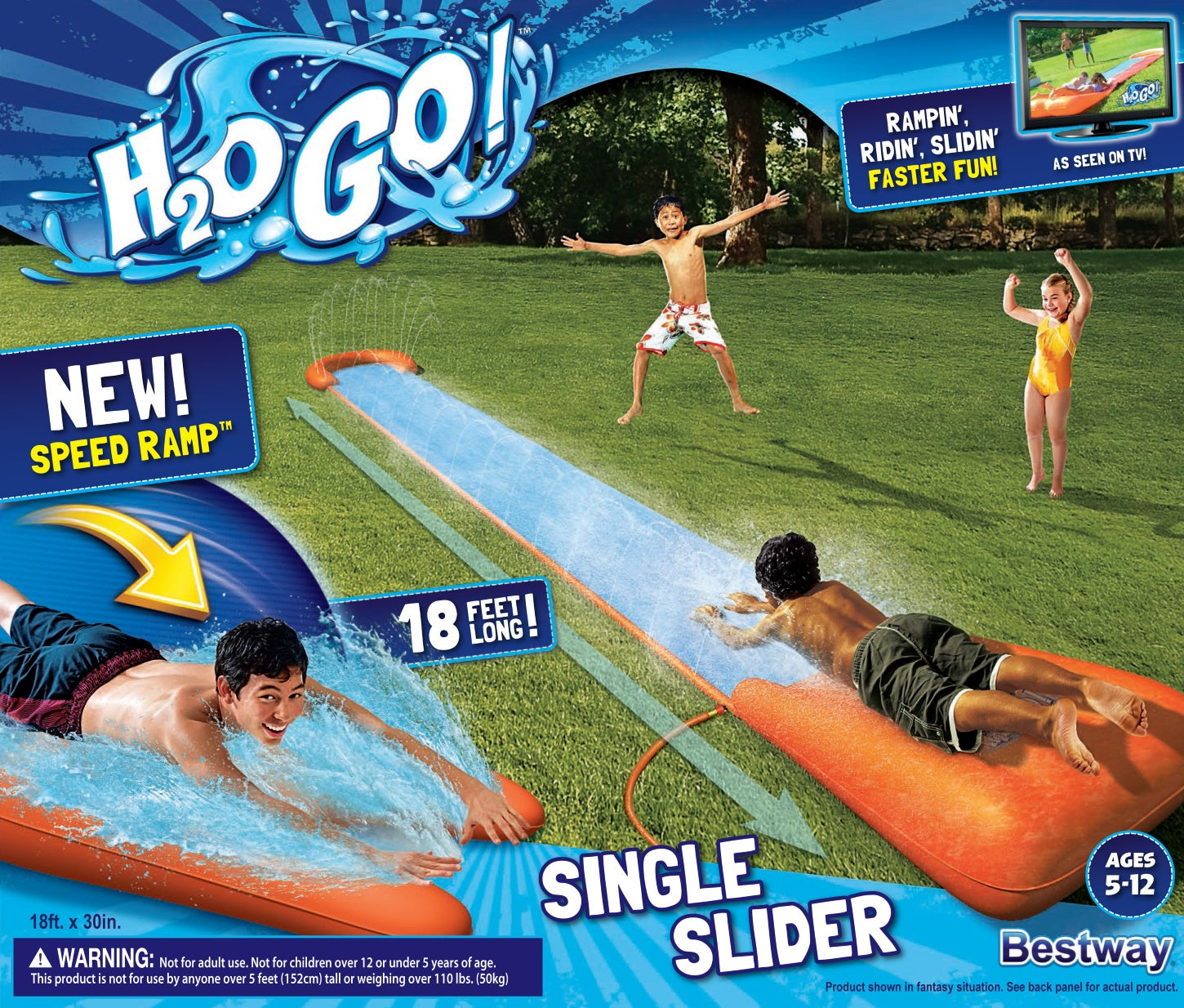 Bestway Backyard Water Slide: Single, Double, Triple Slider