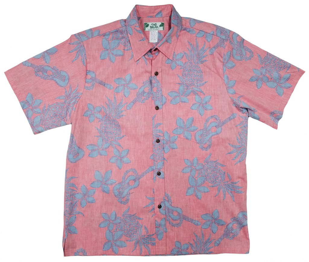 Two Palms Ukulele Hawaiian Shirt – Reverse Print