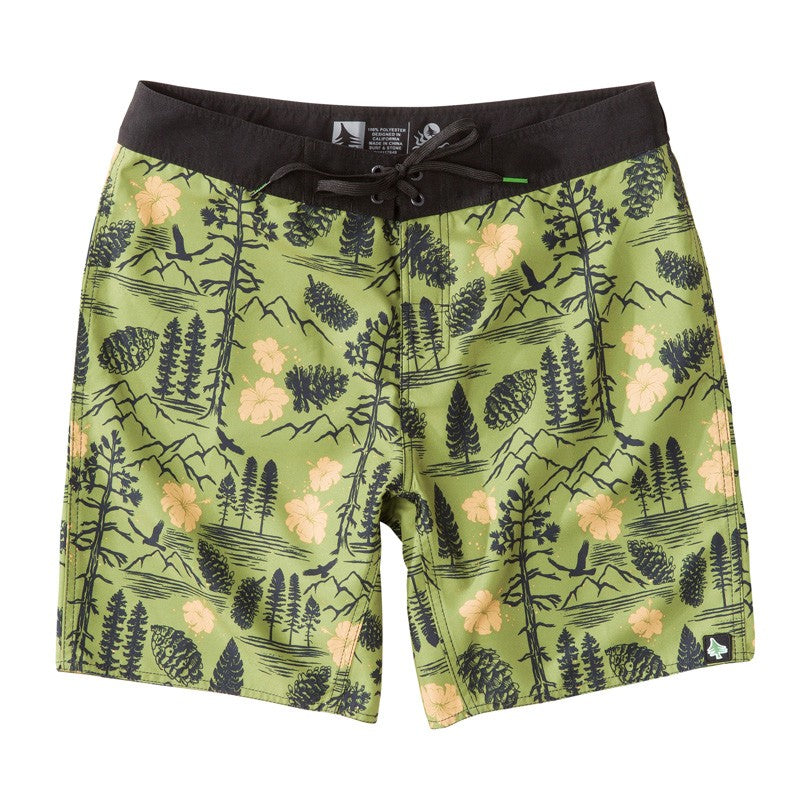 Hippy Tree Army Paradise Trunk Boardshorts