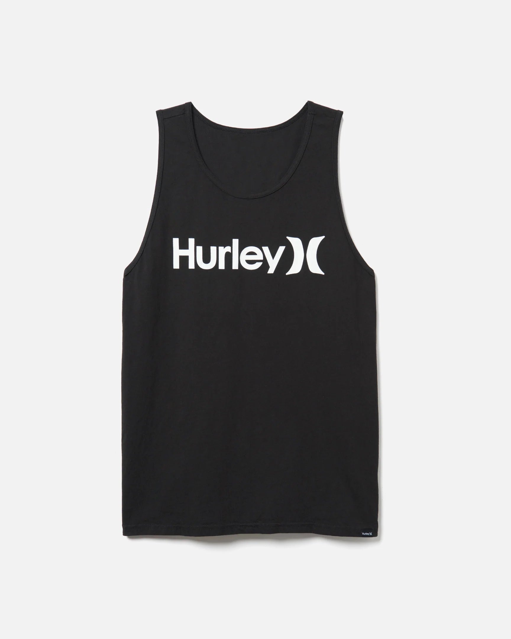 Hurley Classic Logo Tank Top - Black/White