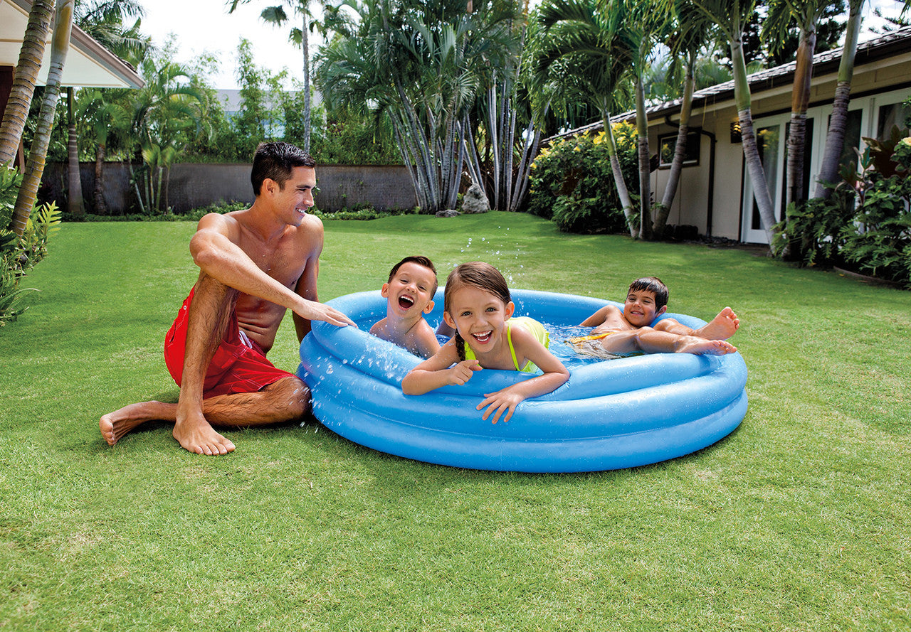 Backyard Round Swimming Pool - 58 inches x 13 inches - Toddler/Baby