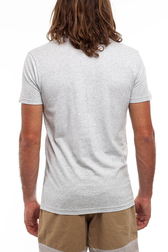 Rhythm Jaws Tee Grey Marle T-shirt