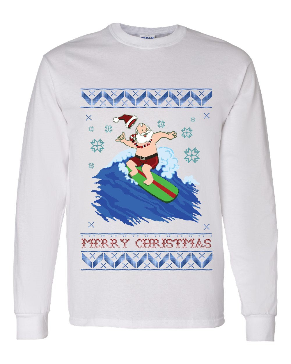 BORD Apparel Surfing Ugly Christmas Long