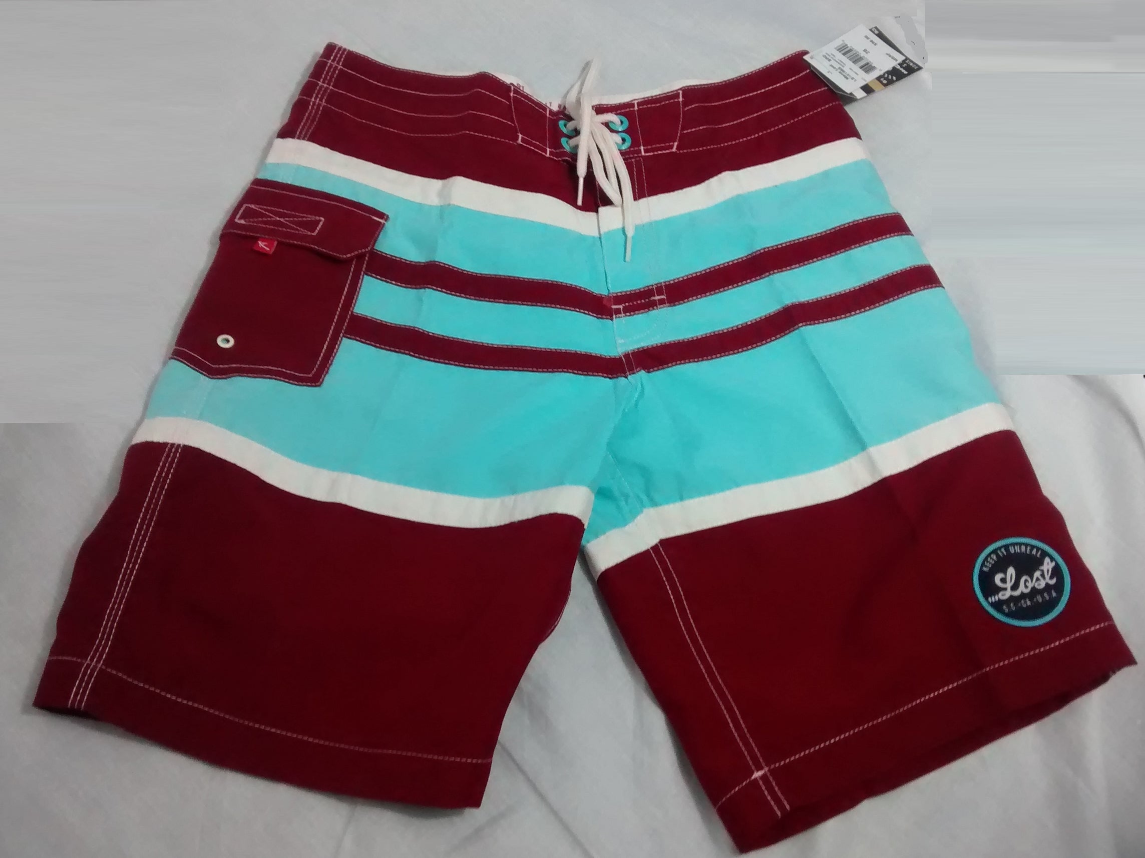 Lost Quasimoto Blood Red Boardshort