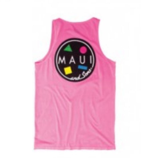 Maui and Sons Classic Cookie Logo Tank Top