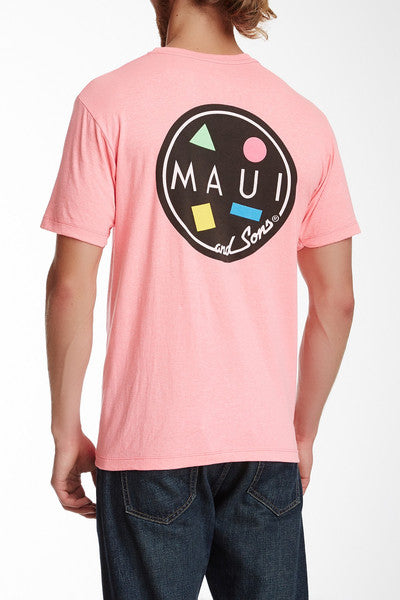 Maui and Sons Classic Cookie Logo  T-shirt