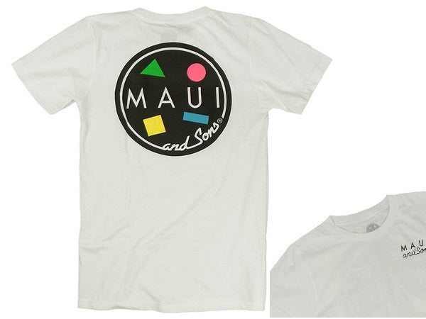 Maui and Sons Classic Cookie Logo  T-shirt