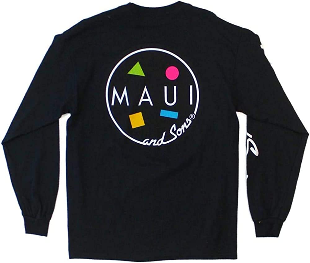 Maui and Sons Long Sleeve Cookie T-shirt - 80s Style
