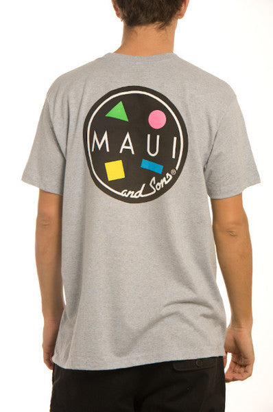 Maui and Sons Classic Cookie Logo  T-shirt