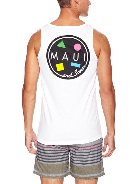 Maui and Sons Classic Cookie Logo Tank Top